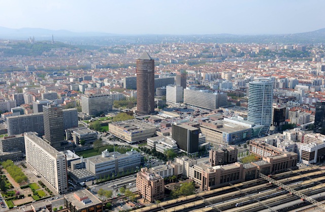Le quartier de la Part-Dieu à Lyon - Photo DR