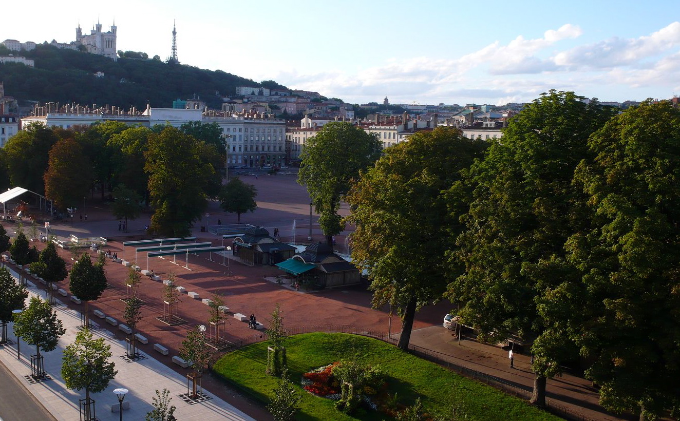 La place Bellecour - DR