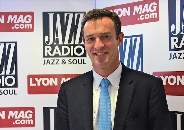 Michel Havard dans les studios de Jazz Radio - LyonMag