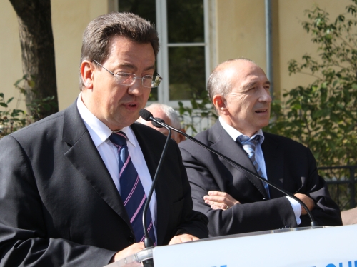 Philippe Cochet et Gérard Collomb - LyonMag