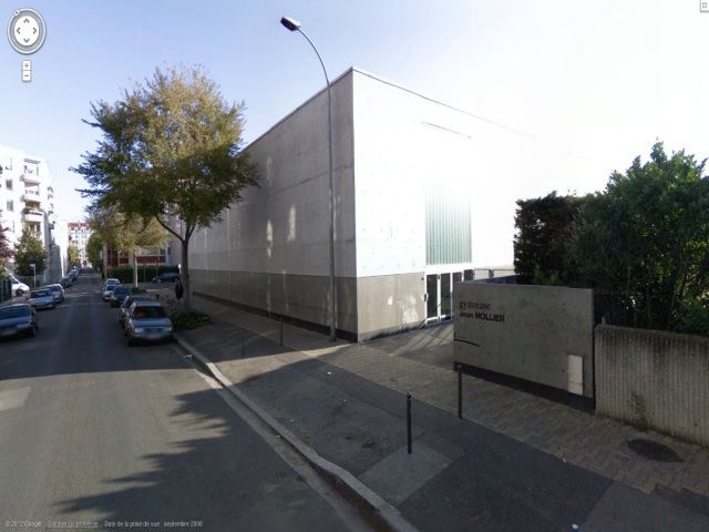 Le gymnase Jean Mollier - DR Google Maps