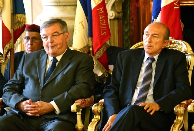 Michel Mercier et Gérard Collomb - Photo Lyonmag.com