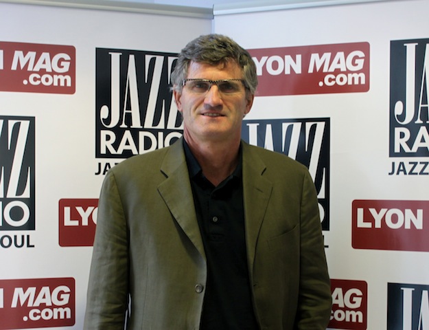 Gilles Moretton, président de l'ASVEL Basket, dans les sutdios de Jazz Radio - JazzRadio/LyonMag
