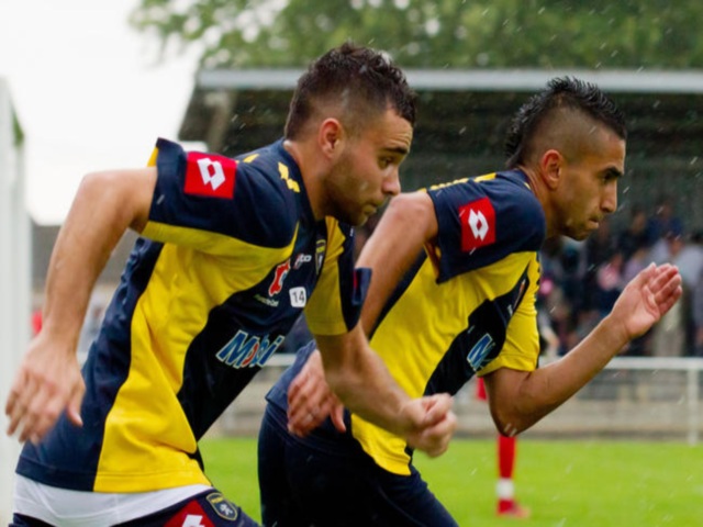 Marvin Martin et Ryad Boudebouz, deux amis qui ne seraient pas contre l'idée de signer dans le même club - DR Foot01