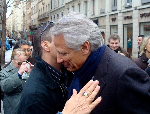 Dominique de Villepin lors de son passage à Lyon - LyonMag
