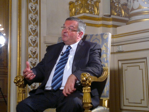 Michel Mercier, garde des Sceaux et président du Conseil général du Rhône