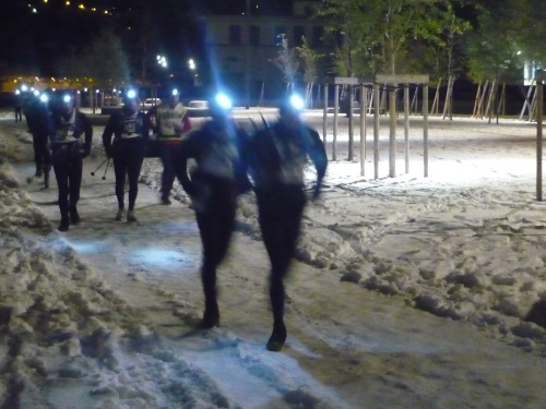 L'an dernier à la même époque, la neige avait découragé de nombreux participants - LyonMag