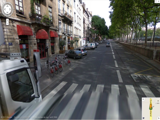 Le quai Rolland où a eu lieu l'agression - DR Google Maps