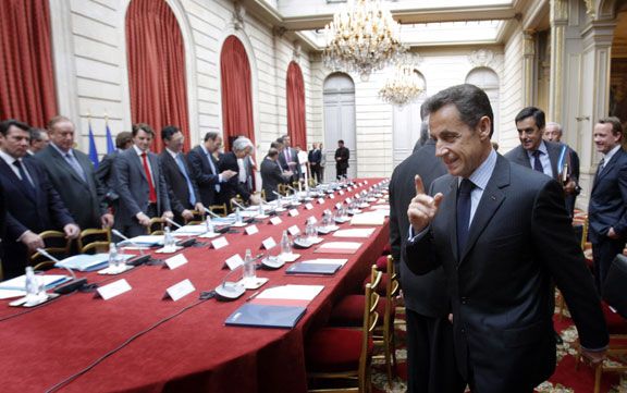 A peine sorti du Sommet Social, Nicolas Sarkozy doit venir expliquer ses mesures à Lyon - Photo DR L'express