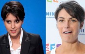 Najat Vallaud-Belkacem et Alessandra Sublet