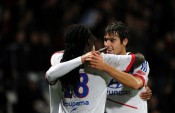 Bafé Gomis et Yoann Gourcuff - DR