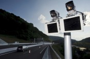 Un exemple de radars tronçons - Photo DR