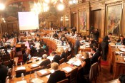 Conseil municipal à Lyon - DR