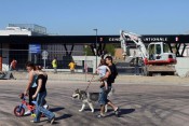 Le chantier de la caserne de gendarmerie de Sathonay-Camp - Photo AFP/DR