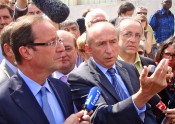 François Hollande et Gérard Collomb - Photo Lyonmag.com