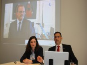 Laura Lussaud, du CLAN et Yvan Benedetti, président de l'Oeuvre Française - LyonMag