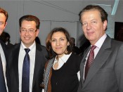 Philippe Cochet, Nora Berra et Dominique Perben - DR
