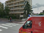 L'immeuble où a été retrouvée la septuagénaire - DR Google