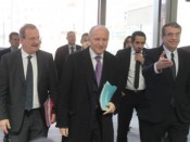 Laurent Fabius, Jean-Jack Queyranne et Jean-François Carenco mardi à Lyon - LyonMag.com