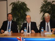 Christophe Boudot, Jean-Marie Le Pen et Bruno Gollnisch - LyonMag