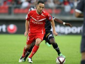 Gaël Danic sous le maillot valenciennois - DR