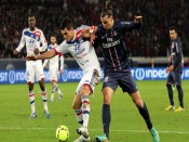 Pas question de dérapages entre Lyonnais et Parisiens, comme lors du match aller où Ibrahimovic avait piétiné Lovren - DR 
