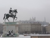 La quantité de neige qui tombera dans le Rhône n'est pas encore connue précisément - Lyonmag