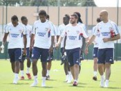 Un entraînement de l'OL - Photo LyonMag