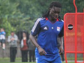 Gomis, 2e meilleur buteur de Ligue 1 (12 buts), a de nouveau séduit Deschamps - Photo LyonMag