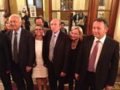 Gérard Collomb et Thierry Braillard un soir de victoire aux législatives - LyonMag