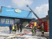 Les pompiers sont restés sur place vendredi - LyonMag.com
