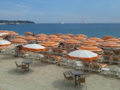 Le front de mer à Juan-les-Pins (Alpes-Maritimes) - Photo LyonMag