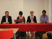 David Kimelfeld, Sylvie Guillaume, Christiane Demontès et Hélène Geoffroy - LyonMag.com
