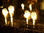 Rammstein en concert - photo DR