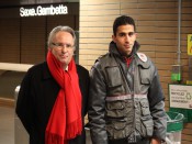 Bernard Rivalta et un contrôleur - LyonMag.com