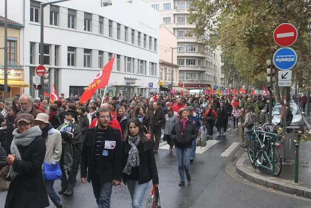 Retraites : entre 16 000 et 38 000 manifestants à Lyon