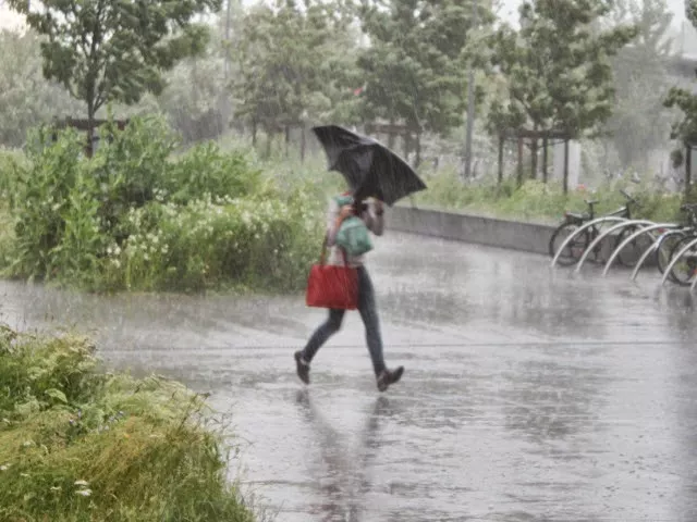 Pluie : des précipitations record ce mardi à Lyon