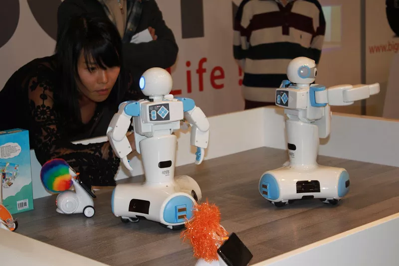 Lyon : les robots du futur pr&eacute;sent&eacute;s au salon Innorobo