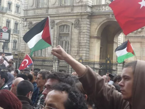 Lyon : une cinquantaine de militants du collectif 69 Palestine Lyon arrêtés