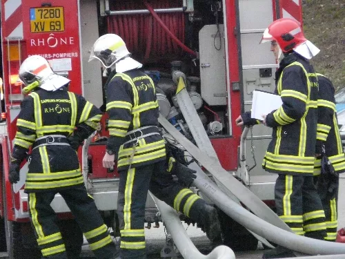 Deux blessés dans l'incendie d'un balcon à Saint-Jean-de-Toulas