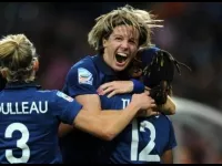 Les filles de l'équipe de France qui disputent leur deuxième match du tournoi de Chypre