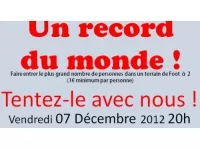 Téléthon 2012 : tentative de record du monde dans le Rhône