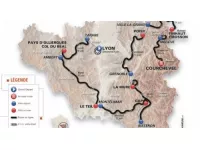 Critérium du Dauphiné : coup d'envoi de la seconde étape à Tarare ce lundi