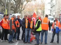 Les grévistes occupent la clinique protestante de Lyon