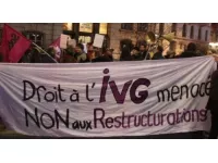 R&eacute;organisation de l'IVG : 70 personnes ont manifest&eacute; &agrave; Lyon