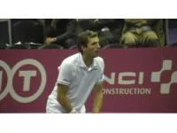 Julien Benneteau en finale du tournoi ATP de Rotterdam