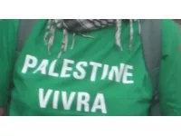 Des dizaines de personnes &agrave; l'initiative d'un flashmob pour la Palestine