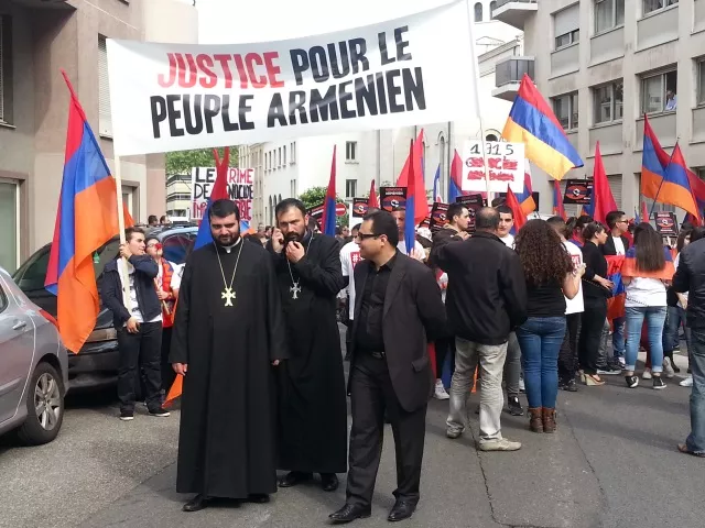 Journée de commémoration du Génocide arménien : 500 personnes rassemblées à Lyon