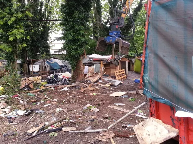 Démantèlement d'un camp de Roms ce mardi dans le 3e arrondissement