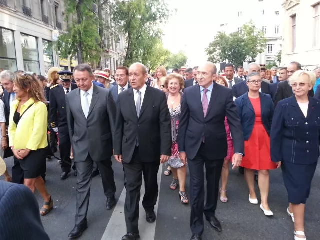 70e anniversaire de la libération de Lyon : deux ministres... et des milliers de badauds